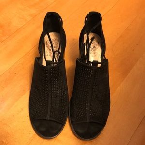 Vince Camuto Suede Open Toe Sandal